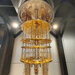 IBM Quantum System One superconducting quantum computer housed in its climate-controlled enclosure
